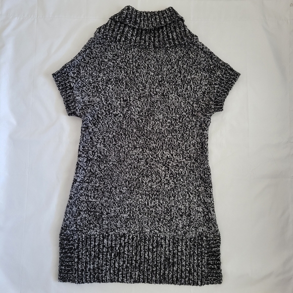 Cowl Neck Knit Kangaroo Pocket Mini Dress Size  L - Picture 10 of 15